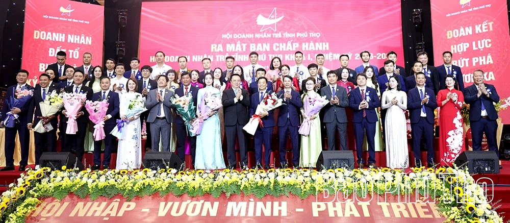 Đại hội Hội Doanh nhân trẻ tỉnh Phú Thọ lần thứ I, nhiệm kỳ 2026 - 2031