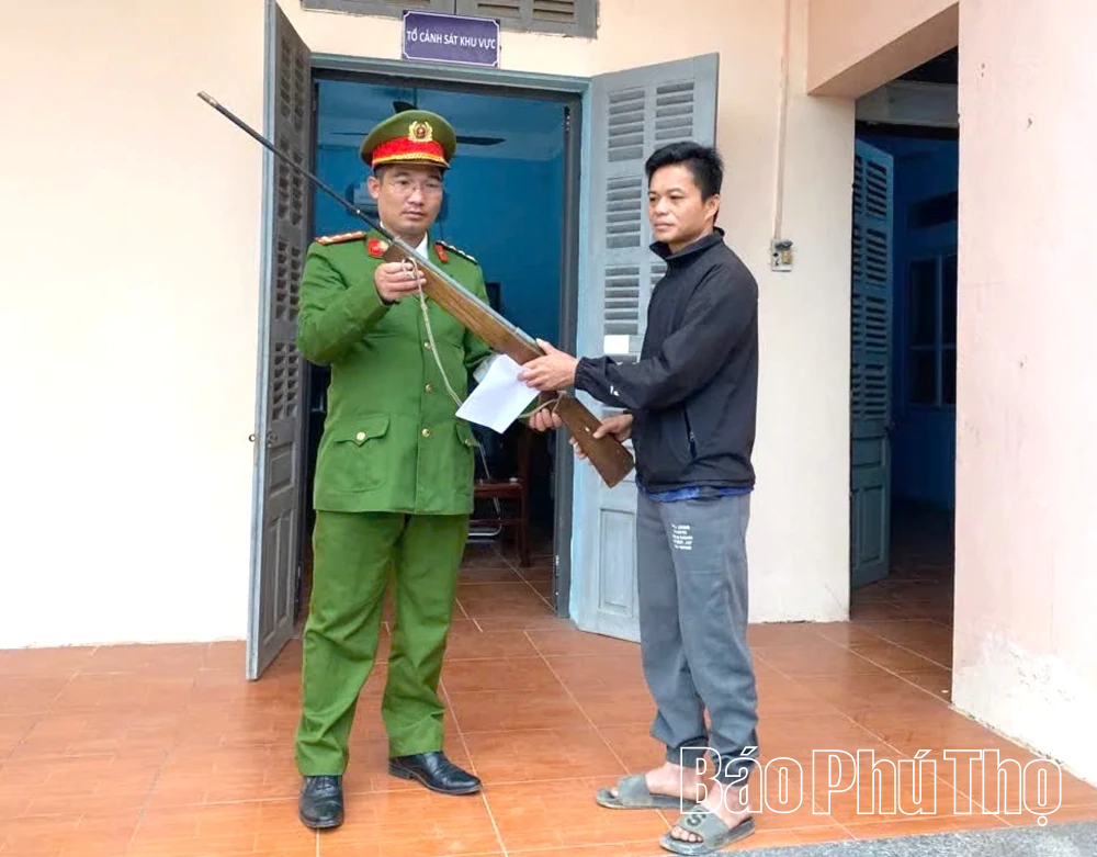 Công an xã Yên Phú giữ vững an ninh trật tự từ cơ sở