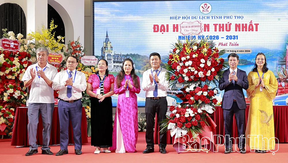 Đại hội Hiệp hội Du lịch tỉnh Phú Thọ lần thứ I, nhiệm kỳ 2026 - 2031