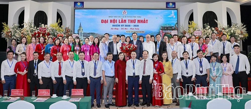 Đại hội Hiệp hội Du lịch tỉnh Phú Thọ lần thứ I, nhiệm kỳ 2026 - 2031