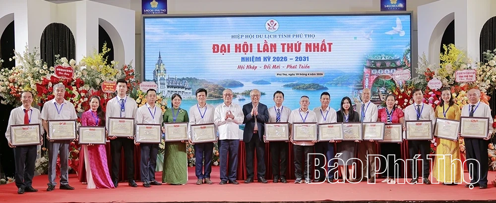 Đại hội Hiệp hội Du lịch tỉnh Phú Thọ lần thứ I, nhiệm kỳ 2026 - 2031