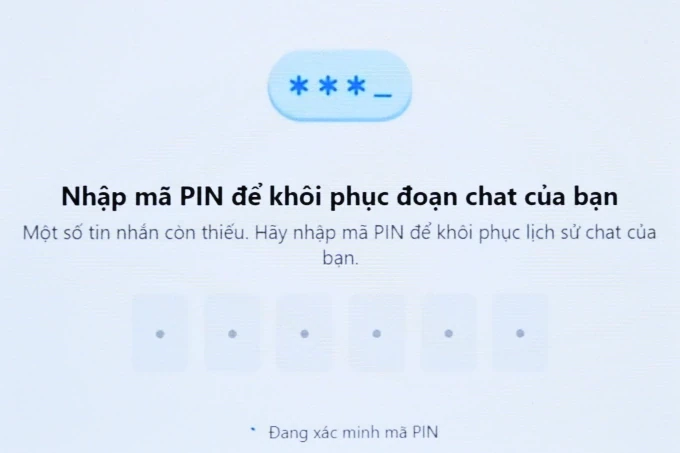 Người dùng Messenger gặp khó khi đồng bộ lịch sử chat