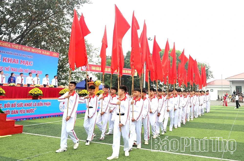Xã Hội Thịnh khai mạc Đại hội Thể dục thể thao lần thứ I