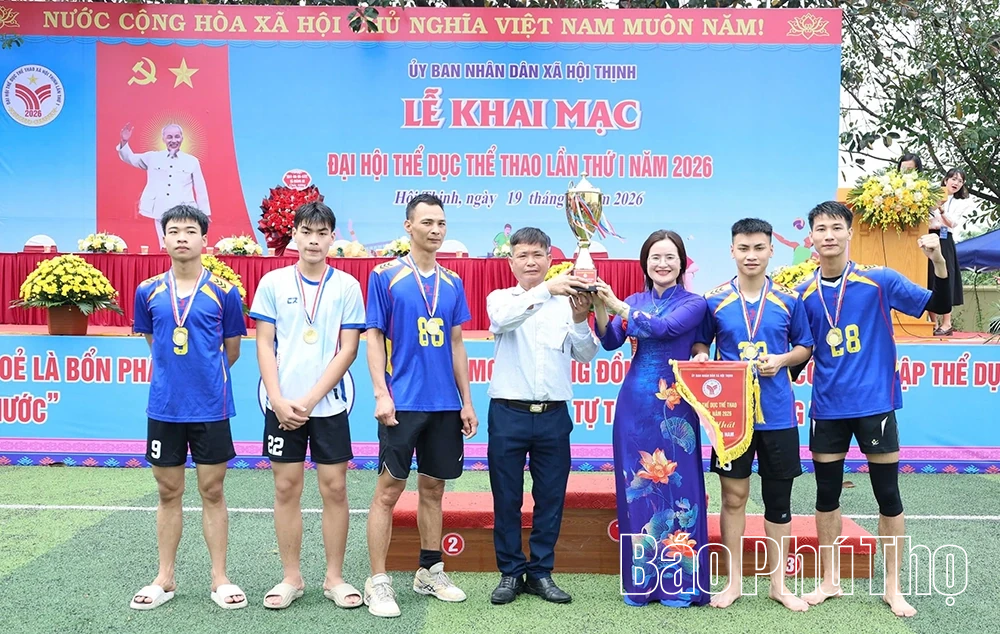 Xã Hội Thịnh khai mạc Đại hội Thể dục thể thao lần thứ I