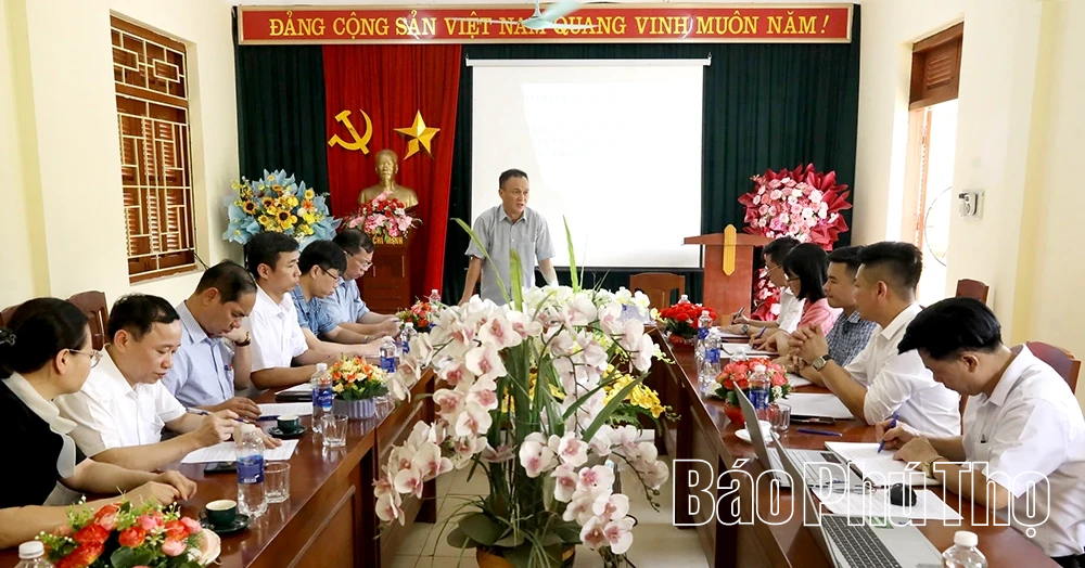 Kiểm tra, tháo gỡ khó khăn tại các trường học vùng khó khăn 2 xã Lương Sơn, Liên Sơn