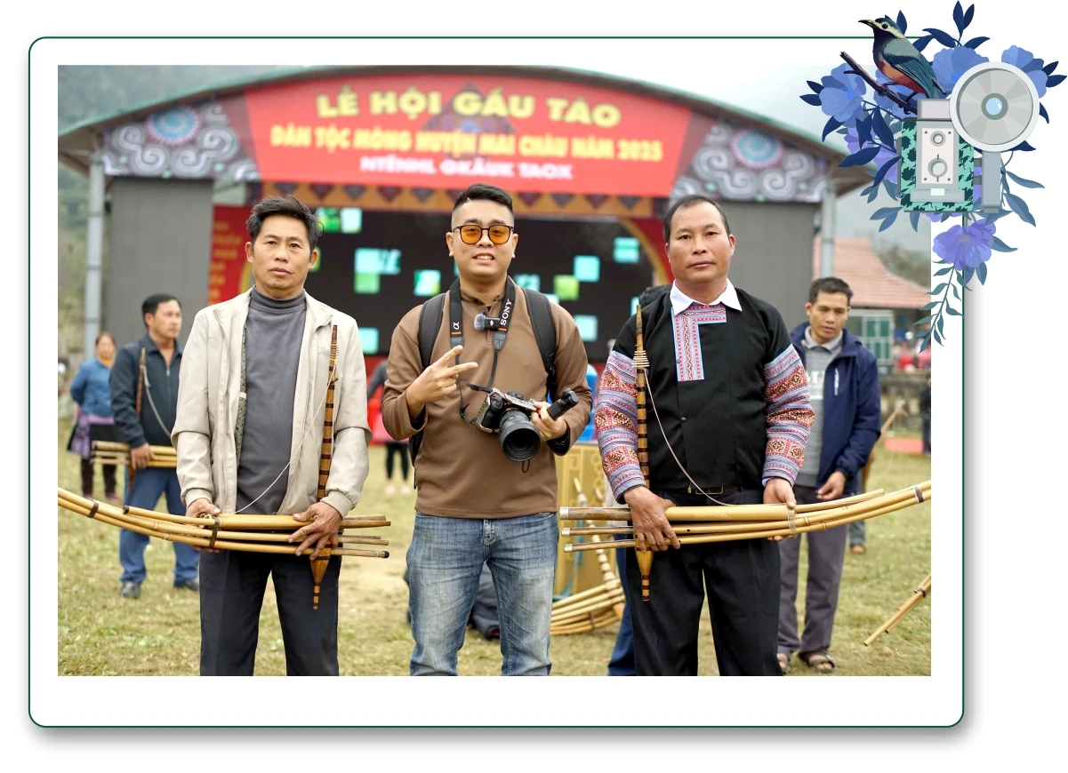 Hành trình lặng lẽ của Đinh Mạnh Hưng - Đi để giữ lại ký ức xứ Mường