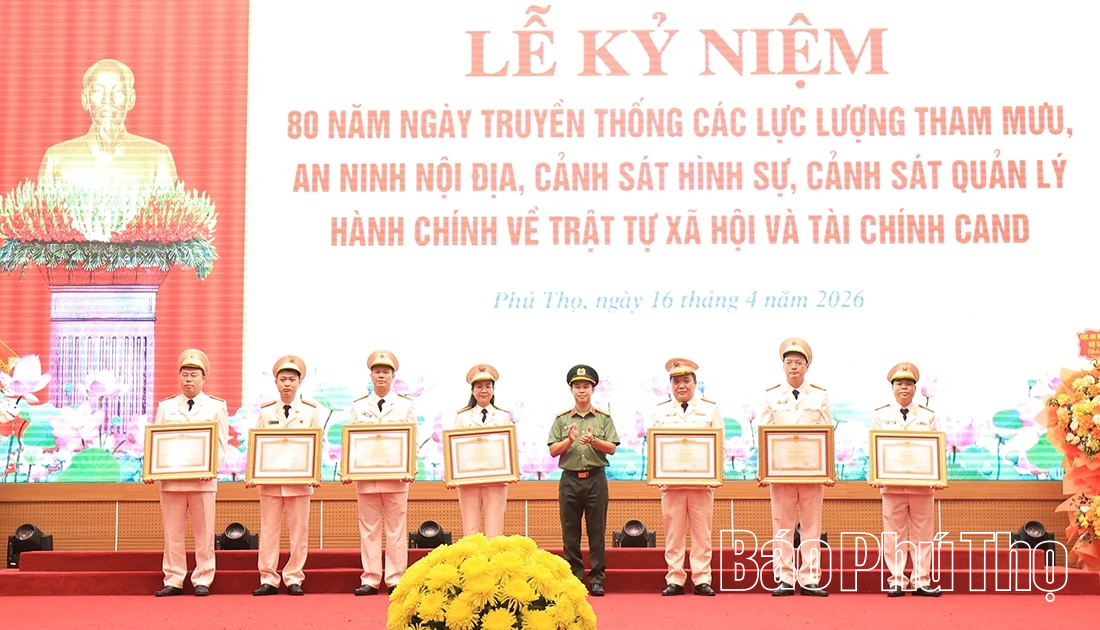 Công an tỉnh kỷ niệm 80 năm ngày truyền thống các lực lượng nghiệp vụ