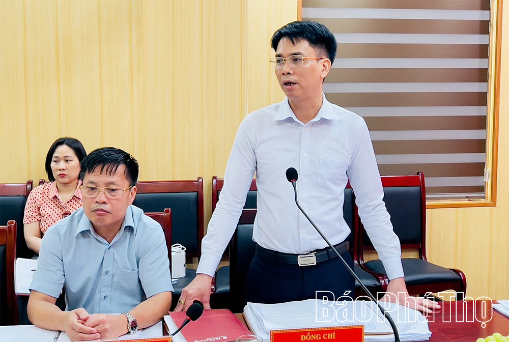 Giám sát chuyên đề đối với Ban Thường vụ Đảng ủy xã Liên Hòa