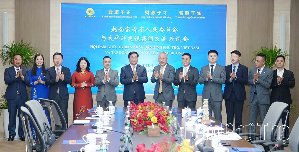 Phú Thọ xúc tiến đầu tư với các doanh nghiệp tại Thượng Hải (Trung Quốc)