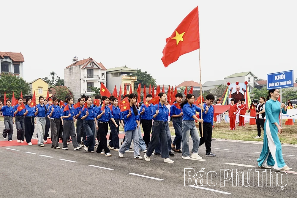 Xã Thổ Tang khai mạc Đại hội Thể dục, thể thao lần thứ I, năm 2026