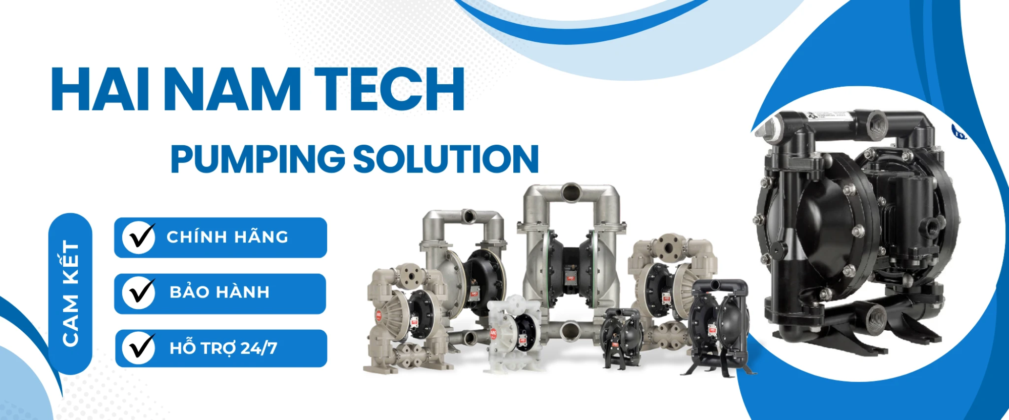 Hải Nam Technology đồng hành cùng doanh nghiệp tối ưu hệ thống bơm