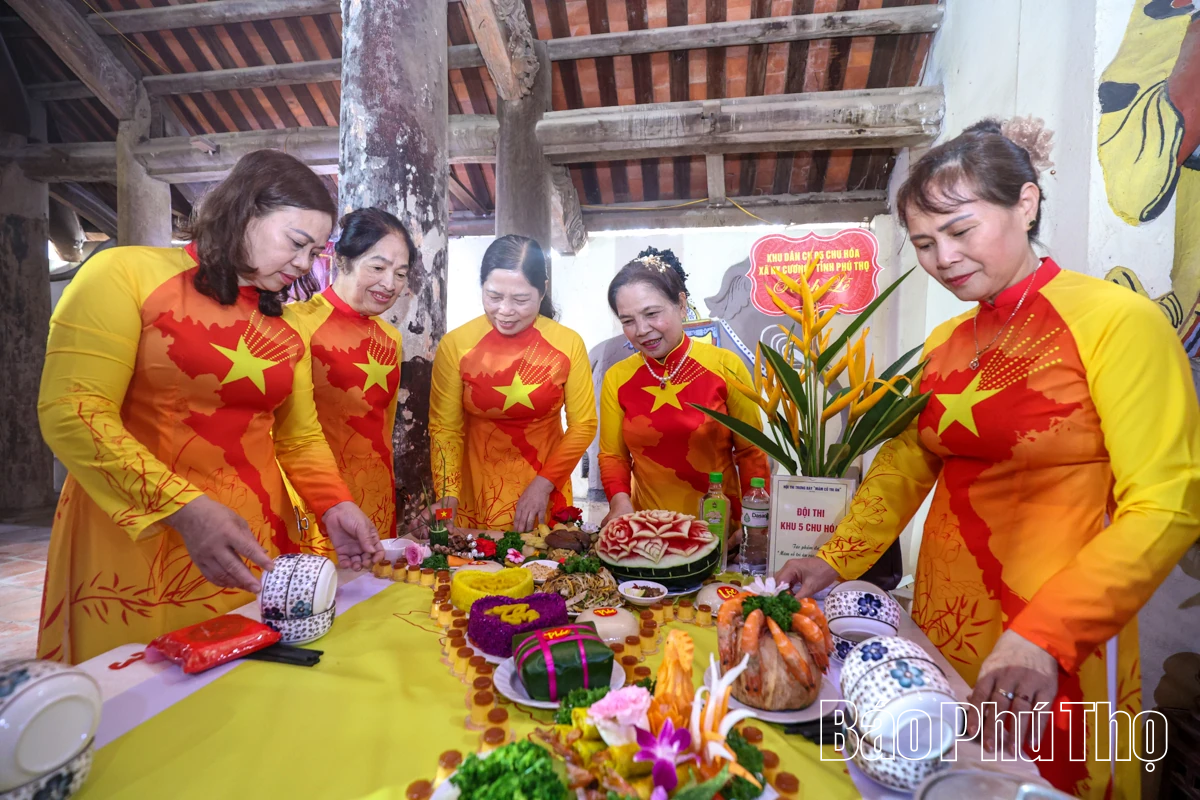 Mâm cỗ tri ân - Nét đẹp bền vững trong tín ngưỡng thờ cúng Hùng Vương