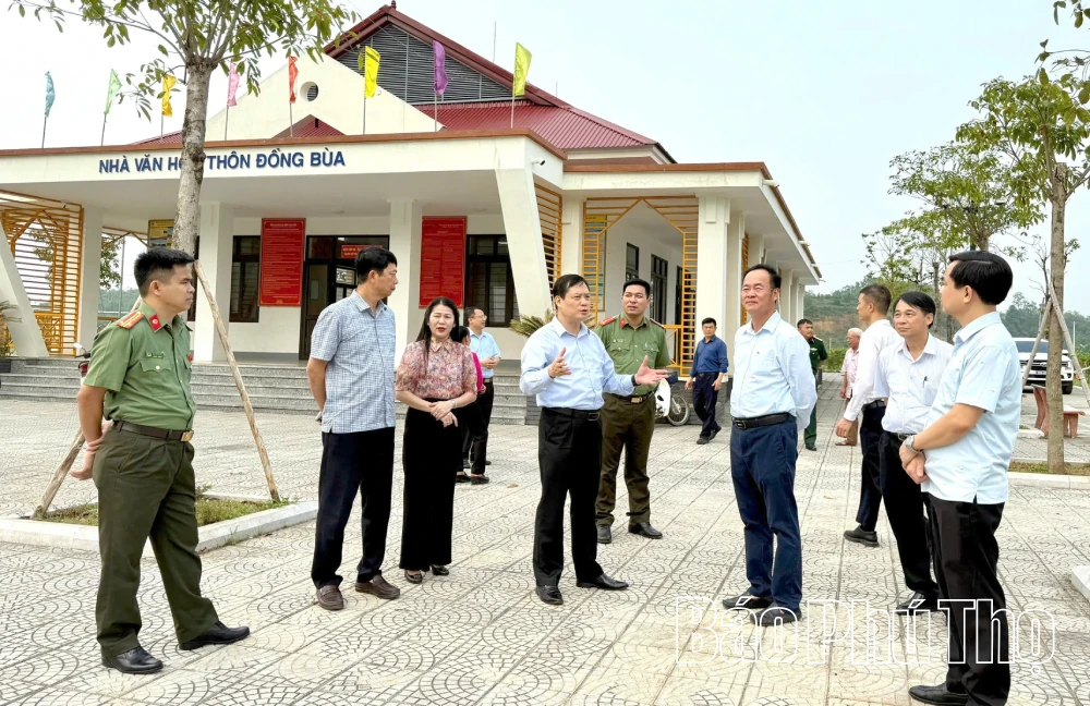 Giám sát chuyên đề đối với Ban thường vụ Đảng ủy xã Tam Dương Bắc