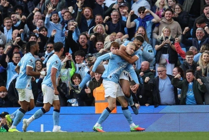 Man City thắng Arsenal, sáng cửa vô địch Ngoại hạng Anh