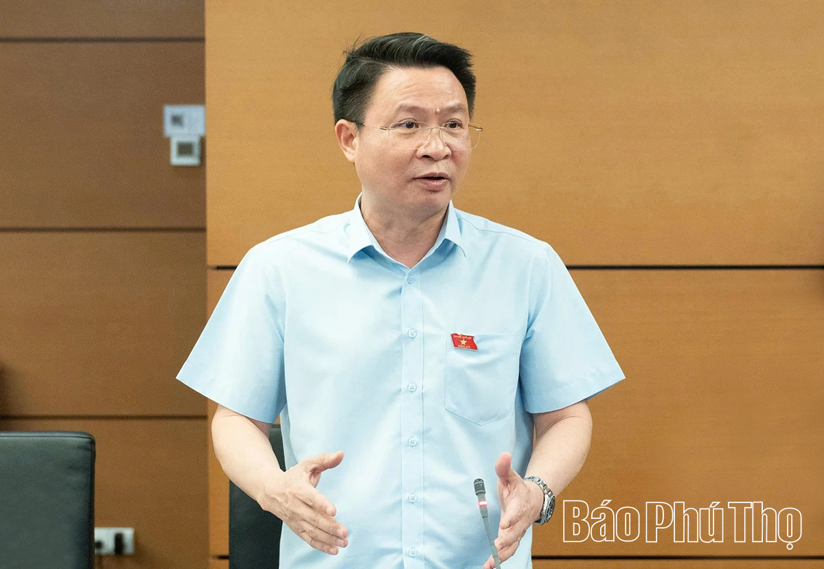 Đại biểu tỉnh Phú Thọ góp ý dự thảo một số nghị quyết của Quốc hội