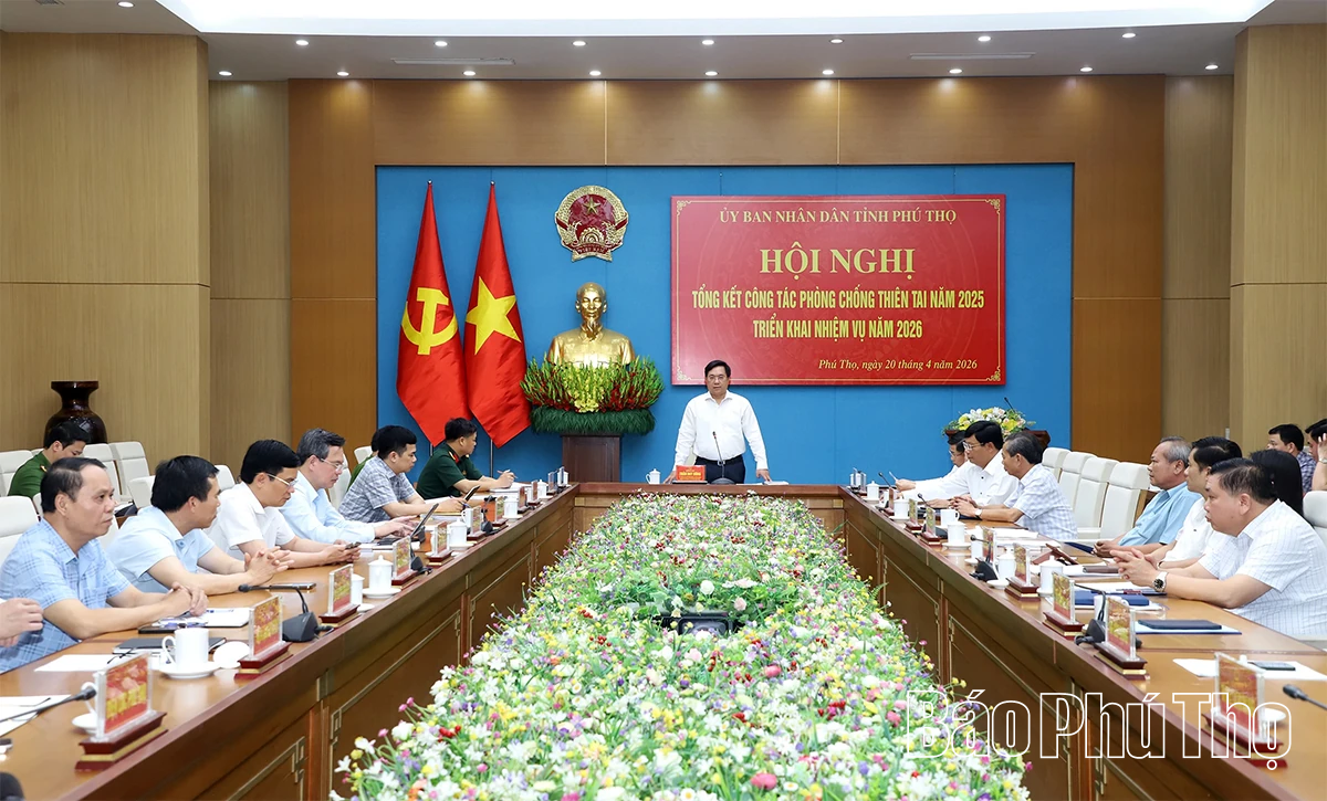 Chủ tịch UBND tỉnh Trần Duy Đông: Phòng, chống thiên tai là nhiệm vụ chính trị thường xuyên, không được chủ quan, lơ là