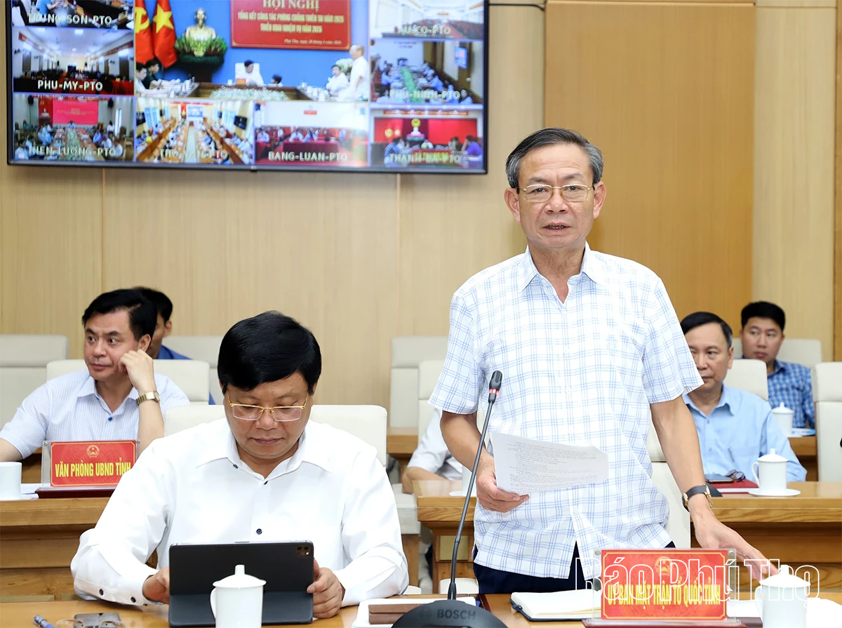 Chủ tịch UBND tỉnh Trần Duy Đông: Phòng, chống thiên tai là nhiệm vụ chính trị thường xuyên, không được chủ quan, lơ là