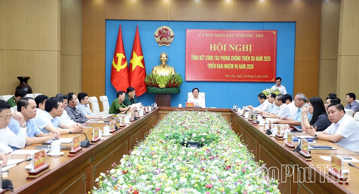 Chủ tịch UBND tỉnh Trần Duy Đông: Phòng, chống thiên tai là nhiệm vụ chính trị thường xuyên, không được chủ quan, lơ là