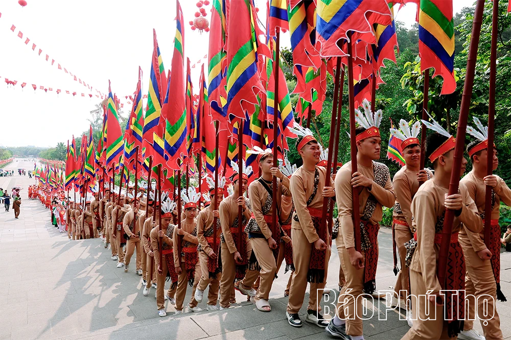 Tổng duyệt lễ dâng hương tưởng niệm các Vua Hùng
