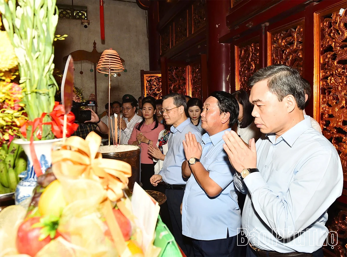 Đẩy mạnh hợp tác toàn diện giữa hai tỉnh Phú Thọ và Tuyên Quang