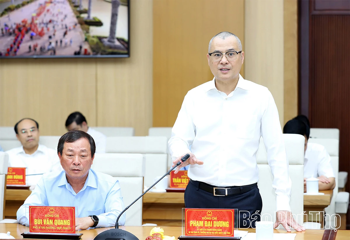 Đẩy mạnh hợp tác toàn diện giữa hai tỉnh Phú Thọ và Tuyên Quang