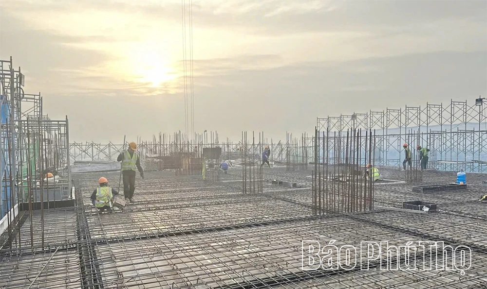 Tháng Tư trên những công trình trọng điểm