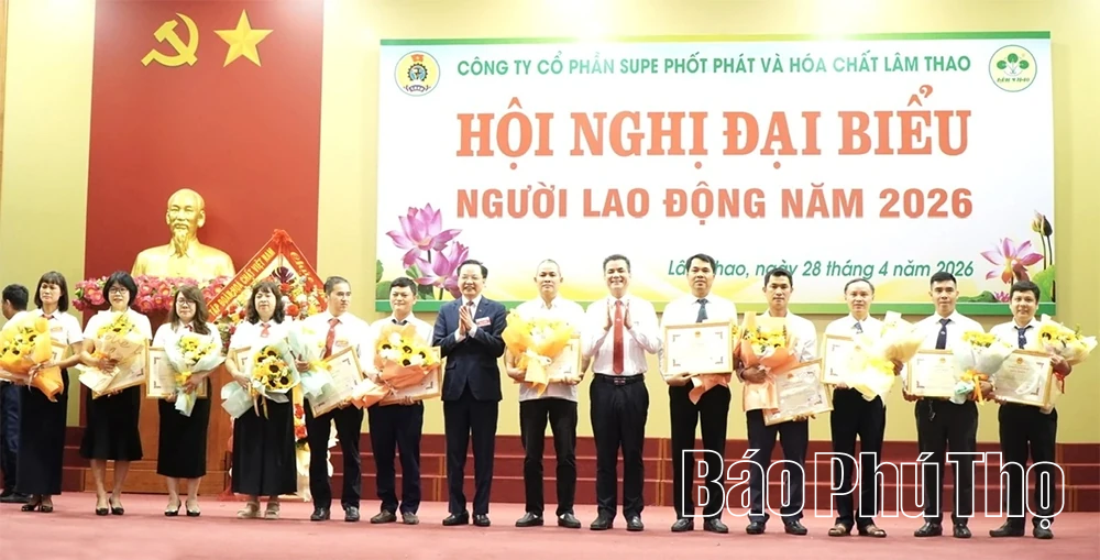 Hội nghị đại biểu người lao động Supe Lâm Thao năm 2026