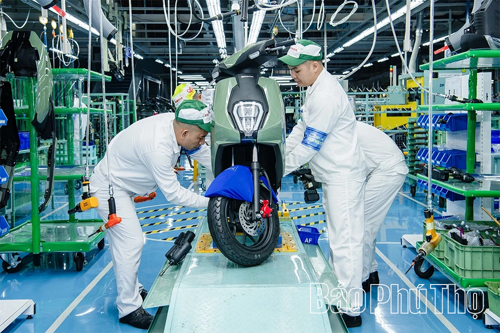 Công nghiệp Phú Thọ tăng tốc thực hiện tăng trưởng hai con số