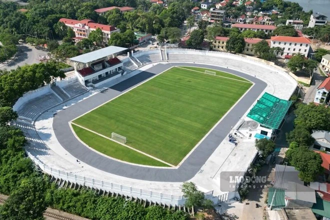 Sắp hoàn thành thêm một sân vận động ở Phú Thọ