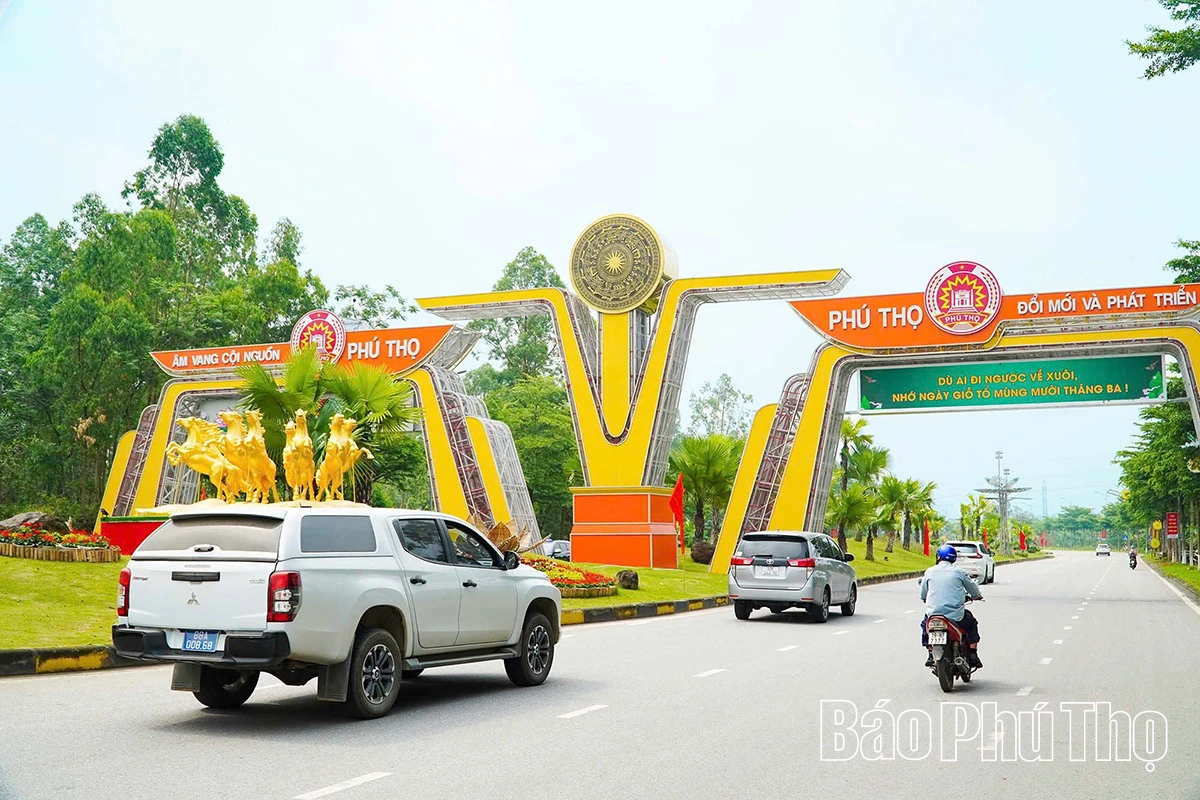 Đất Tổ Phú Thọ rộn ràng trong những ngày tháng Tư lịch sử