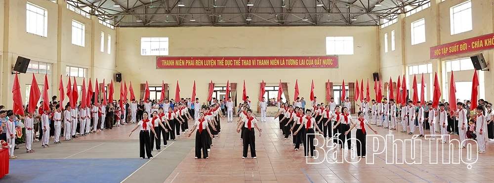 Gần 400 vận động viên tranh tài tại Đại hội Thể dục thể thao xã Bình Phú