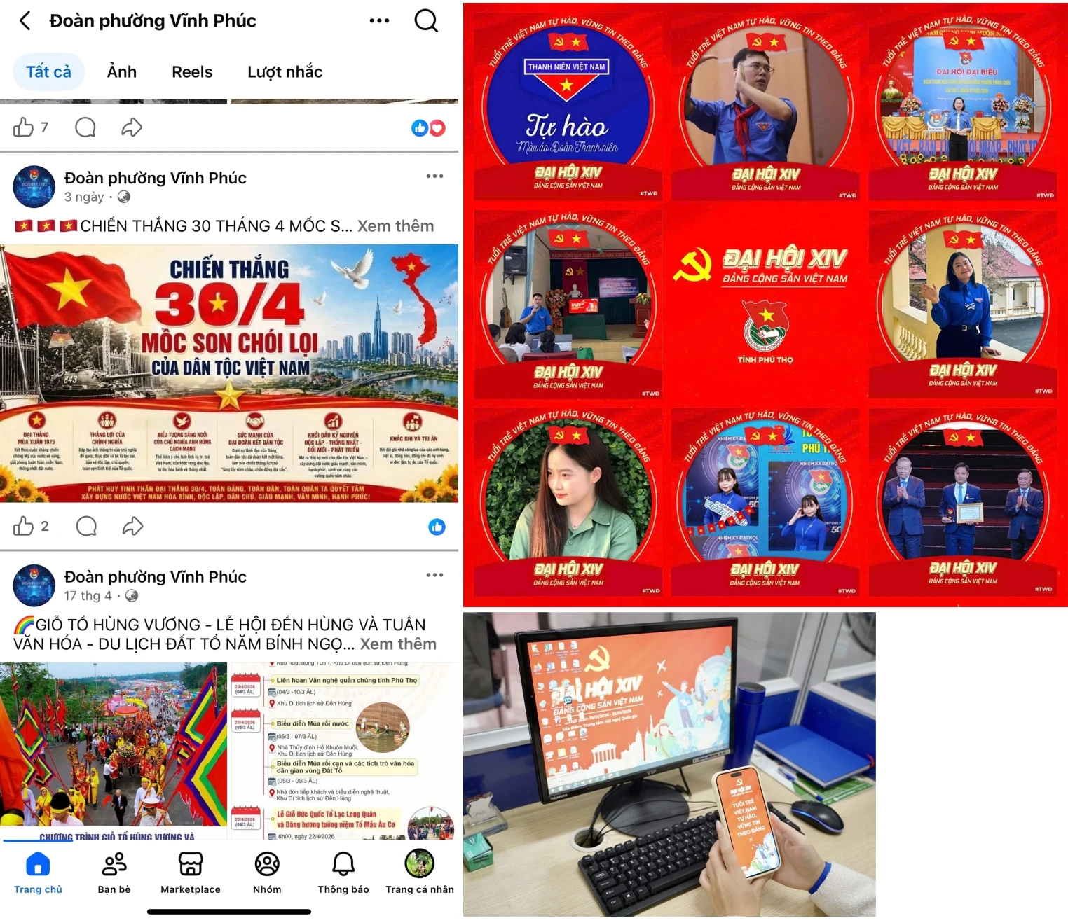 Nghị quyết của Đảng, hành động của Đoàn