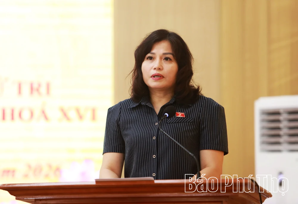 Đoàn ĐBQH tỉnh tiếp xúc cử tri các xã Lai Đồng, Tân Sơn, Minh Đài