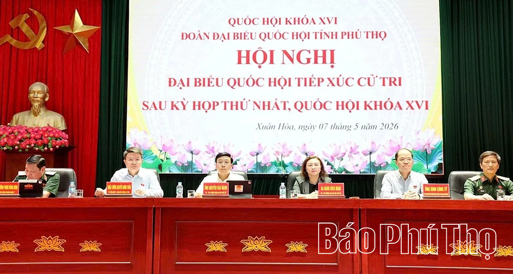 Đại biểu Quốc hội tỉnh tiếp xúc cử tri tại 5 xã, phường: Xuân Hòa, Phúc Yên, Bình Nguyên, Bình Xuyên, Bình Tuyền