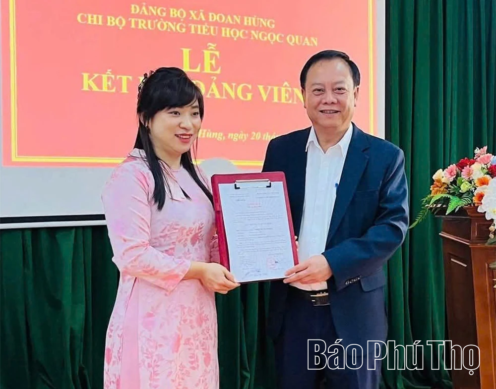 Phát triển đảng viên ở Đoan Hùng: Chú trọng “lượng”, nâng cao “chất”