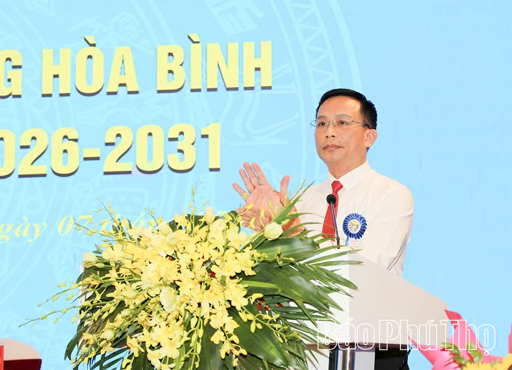 Đại hội Hội Doanh nghiệp phường Hòa Bình lần thứ I, nhiệm kỳ 2026-2031