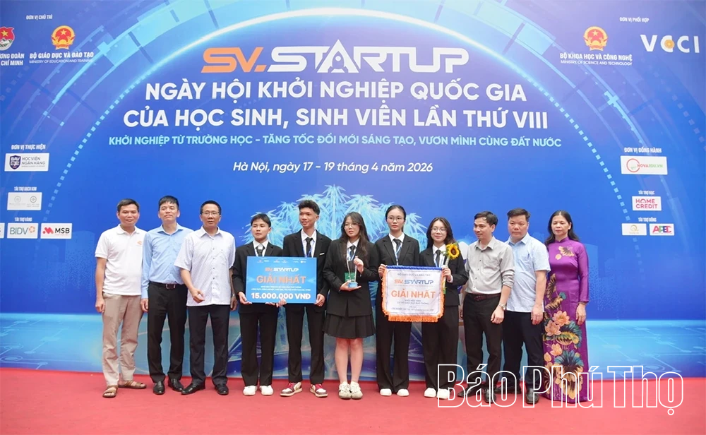 Dấu ấn sáng tạo của học sinh Phú Thọ