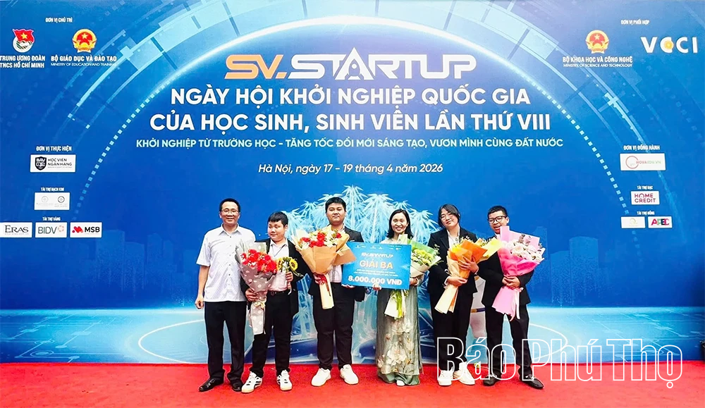 Dấu ấn sáng tạo của học sinh Phú Thọ