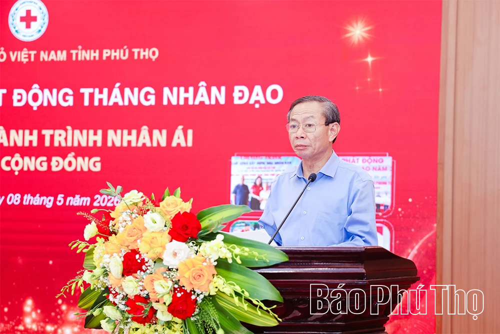 Phát động Tháng Nhân đạo năm 2026: Tiếp tục lan tỏa hành trình nhân ái