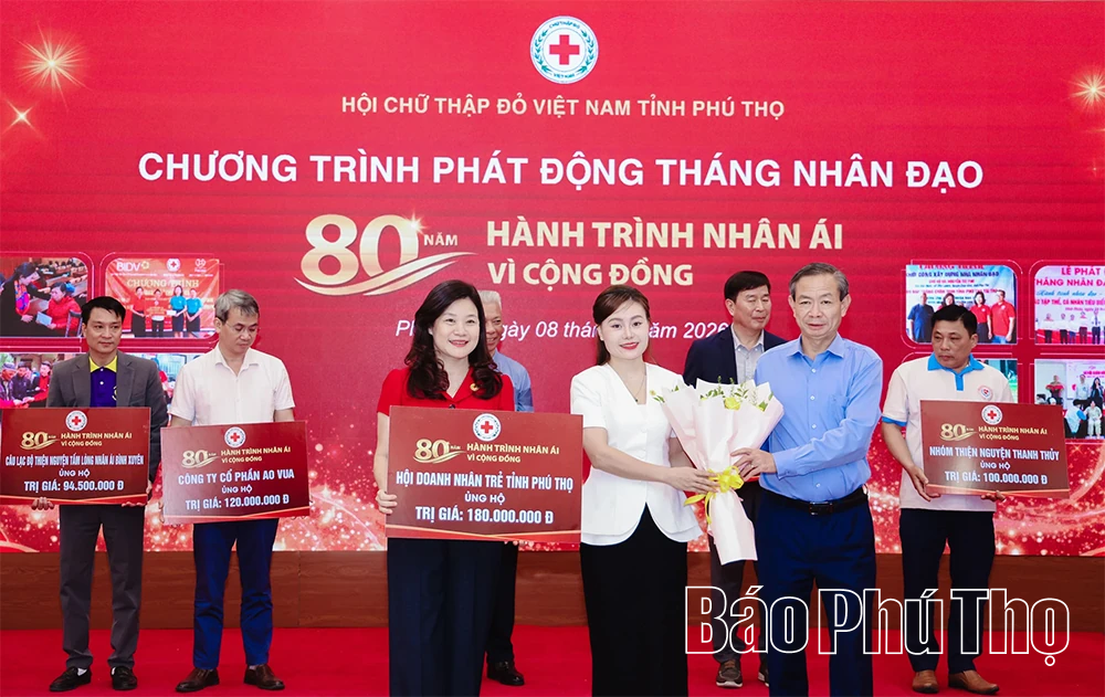 Phát động Tháng Nhân đạo năm 2026: Tiếp tục lan tỏa hành trình nhân ái