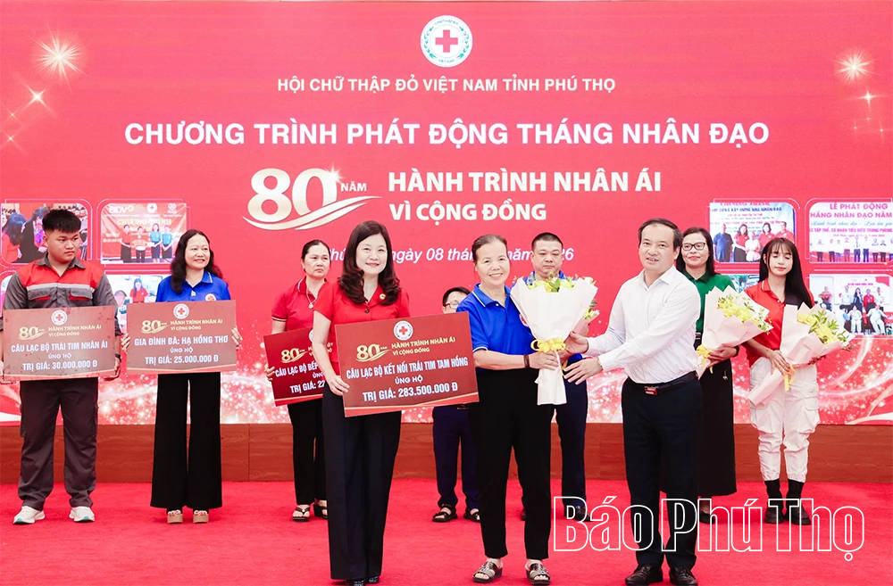 Phát động Tháng Nhân đạo năm 2026: Tiếp tục lan tỏa hành trình nhân ái