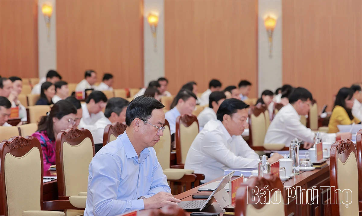 Đại biểu HĐND tỉnh thảo luận, làm rõ các dự thảo nghị quyết trình tại Kỳ họp thứ Hai, HĐND tỉnh khóa XX