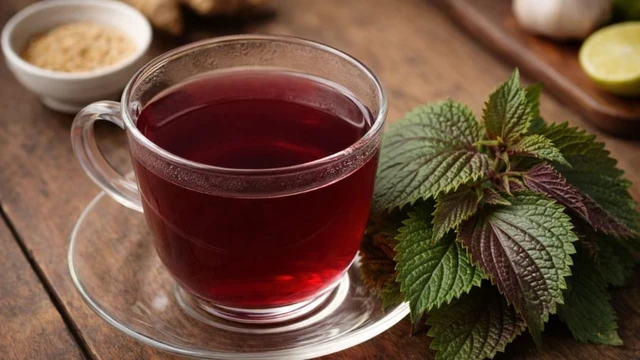 5 lợi ích khi uống nước lá tía tô mỗi sáng trong 30 ngày