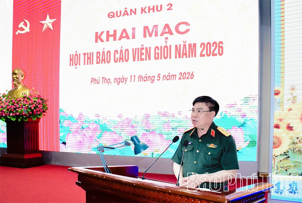 Quân khu 2 khai mạc Hội thi Báo cáo viên giỏi năm 2026