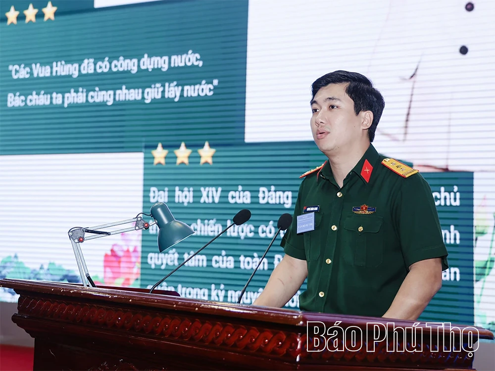 Quân khu 2 khai mạc Hội thi Báo cáo viên giỏi năm 2026