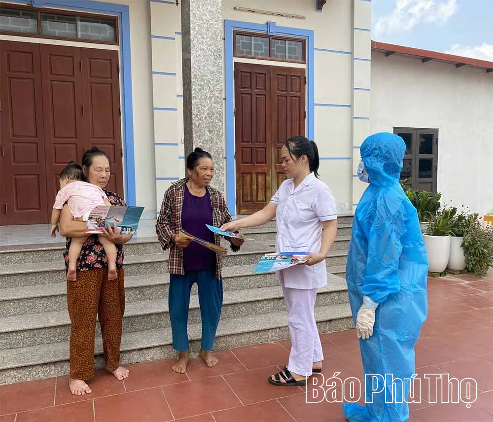 Trung tâm Y tế khu vực Yên Lạc tích cực chuẩn bị phòng, chống dịch bệnh mùa hè
