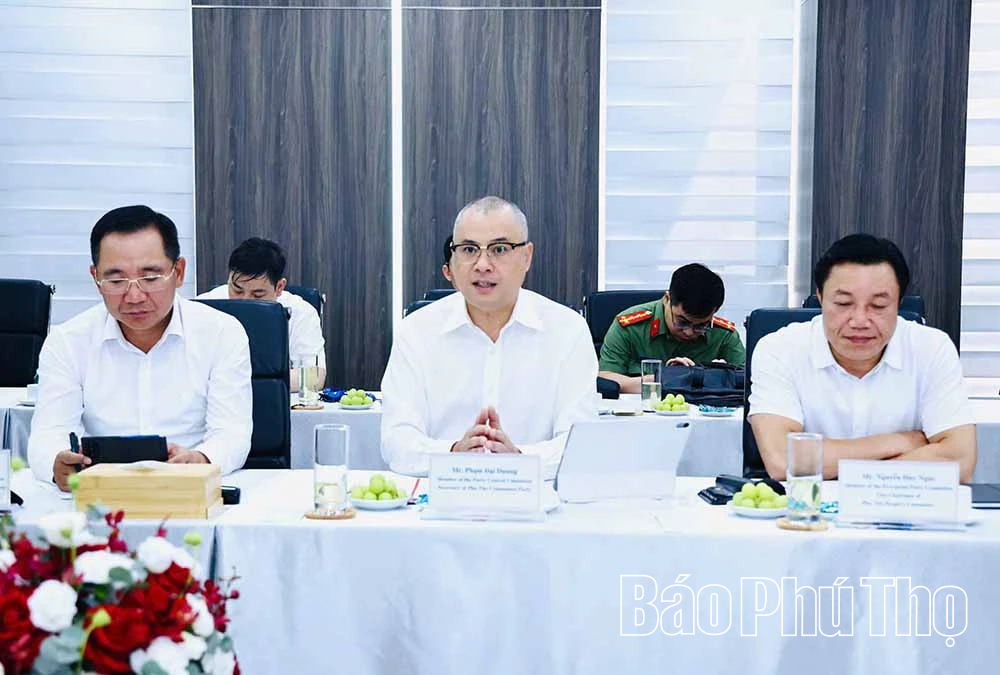 Bí thư Tỉnh ủy Phạm Đại Dương thăm và làm việc tại Công ty Honda Việt Nam