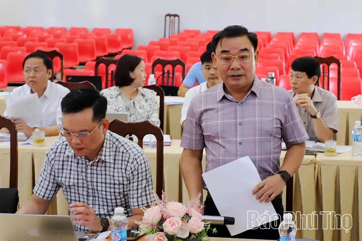 Kiểm tra tiến độ giải phóng mặt bằng dự án hệ thống đường ống dẫn nước Hồ Cánh Tạng