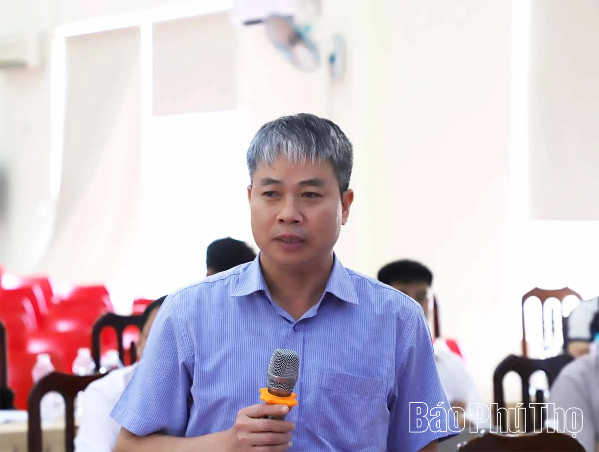 Kiểm tra tiến độ giải phóng mặt bằng dự án hệ thống đường ống dẫn nước Hồ Cánh Tạng
