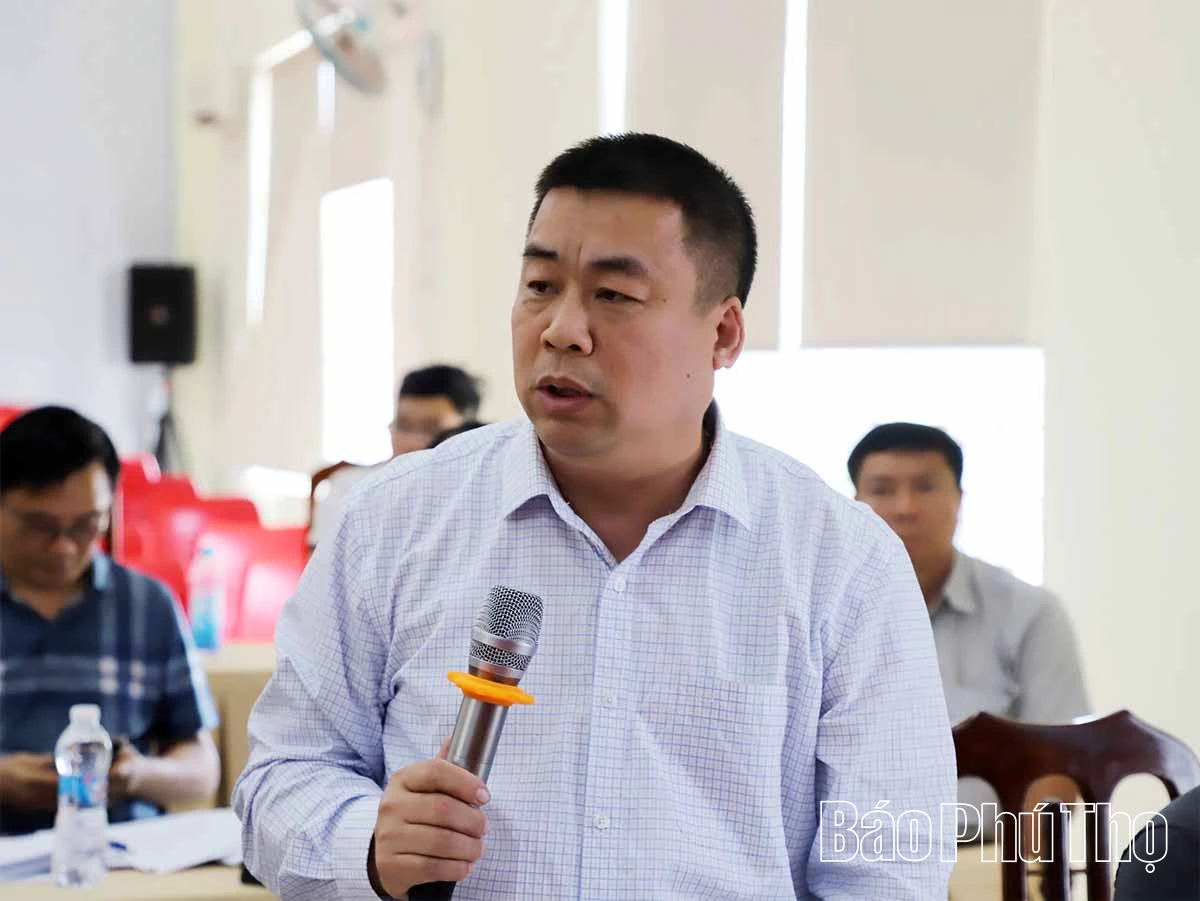 Kiểm tra tiến độ giải phóng mặt bằng dự án hệ thống đường ống dẫn nước Hồ Cánh Tạng